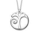 Trendy Twirls Silver Pendant P1131