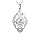 Simply Stylish Silver Pendant P115