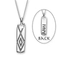 Live, Love, Laugh Silver Pendant P1220