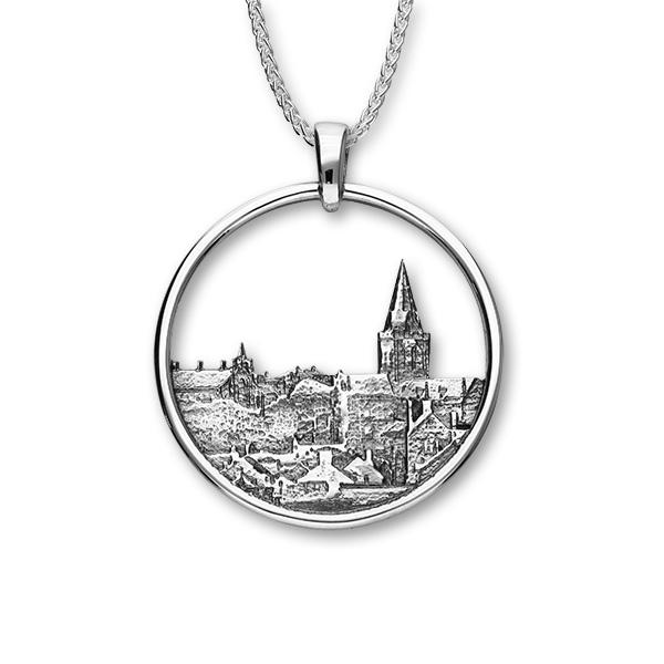 Skyline Silver Pendant P1230