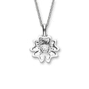 Scottish Primrose Silver Pendant P1284