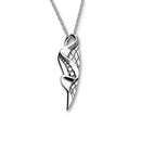 Sterling Silver Ran Collection Pendant P1289