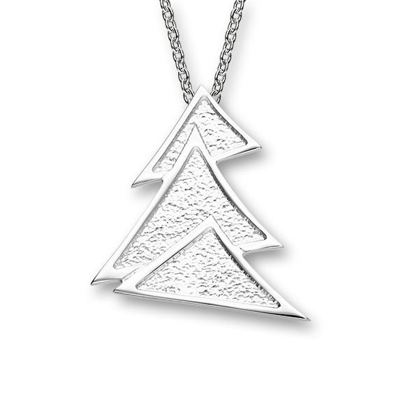 Festive Silver Pendant P1295