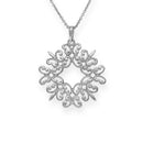 Simply Stylish Silver Pendant P144