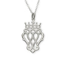 Luckenbooth Silver Pendant P171