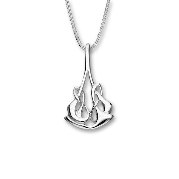 Archibald Knox Silver Pendant P253