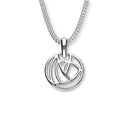 Charles Rennie Mackintosh Silver Pendant P276