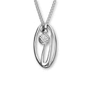 Thistle Silver Pendant P315