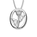 Thistle Silver Pendant P507
