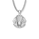 Thistle Silver Pendant P672