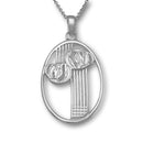 Charles Rennie Mackintosh Silver Pendant P964