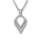Flourish Silver Pendant P999