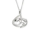 Art Nouveau Silver Pendant P177