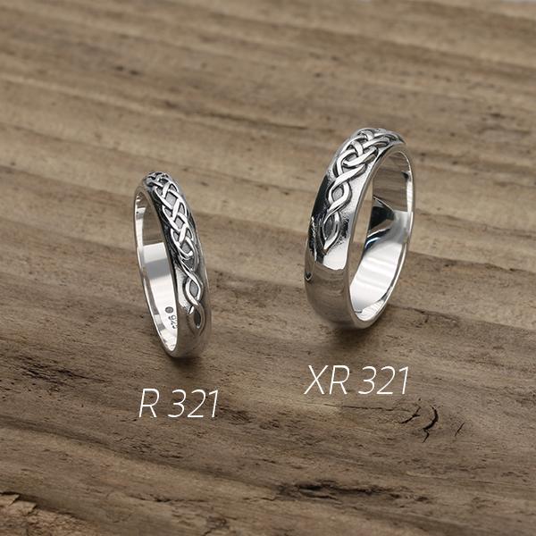 Celtic Silver Ring R321