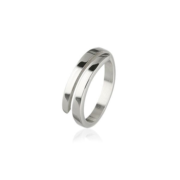 Simply Stylish Silver Ring R391