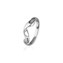 Twist & Shout Silver Ring R397