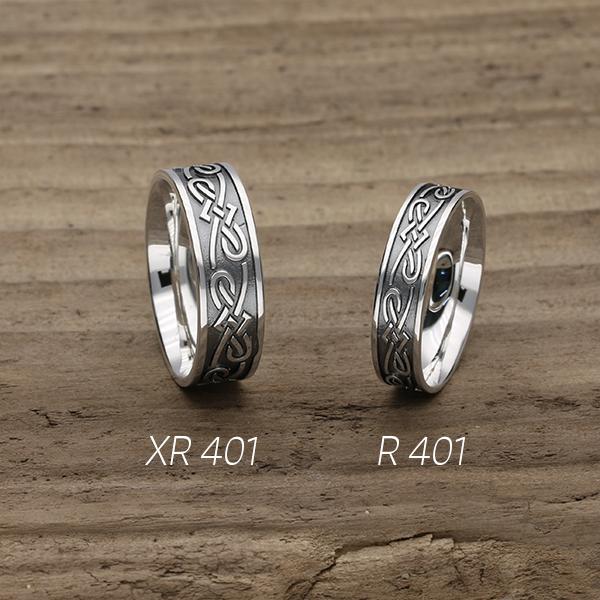 Celtic Silver Ring XR401