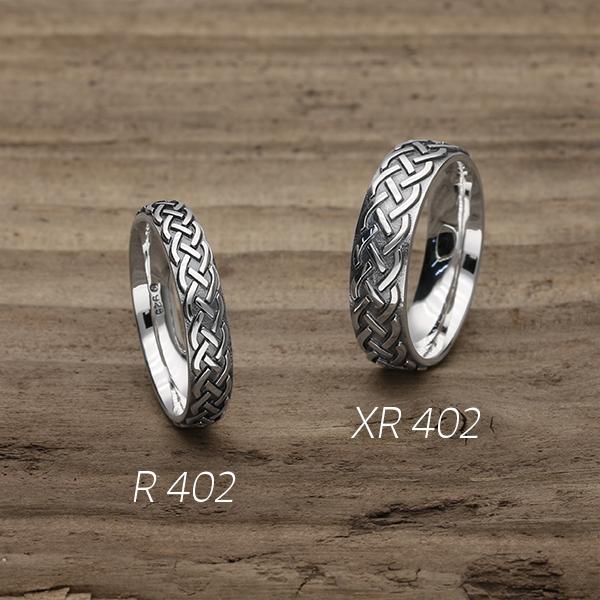 Celtic Silver Ring R402