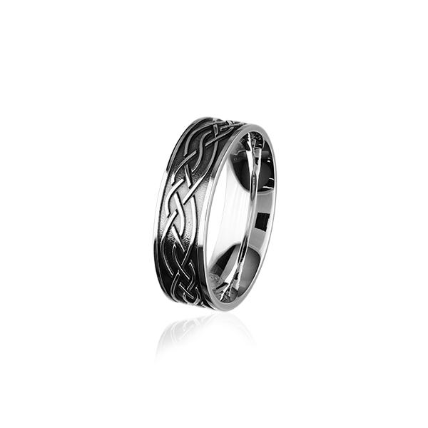 Celtic Silver Ring R403