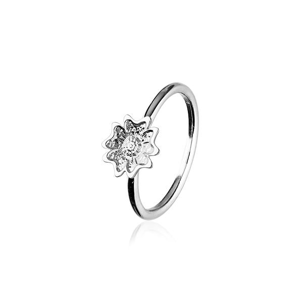 Scottish Primrose Silver Ring R410