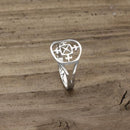 Orkney Traditional Silver Ring R67