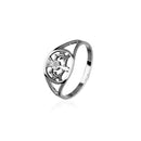 Thistle Silver Ring R75