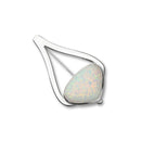Sahara Sunset Silver Brooch SB149 White Opal