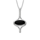 Retro Silver Pendant SP3 Onyx