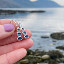 Sterling Silver Pebble Earrings - Niarbyl EE634