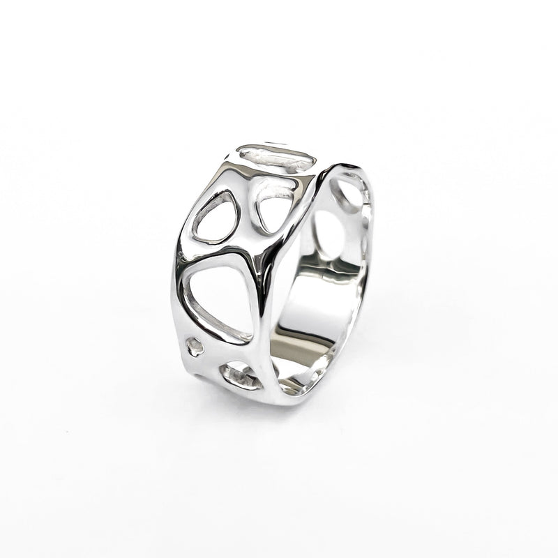 Sterling Silver Infinity Ring R421